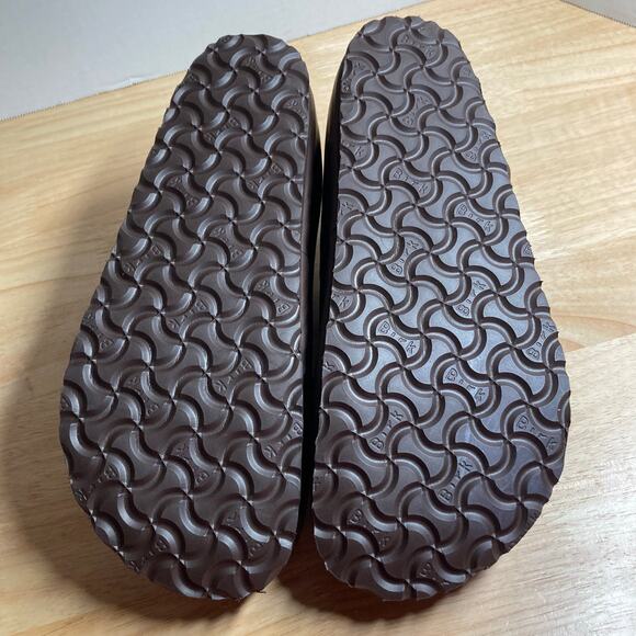 Birkenstock Men's Brown Leather Shoes - Picture 6 of 9